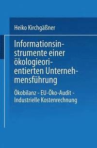 bokomslag Informationsinstrumente einer ökologieorientierten Unternehmensführung