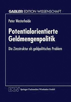 bokomslag Potentialorientierte Geldmengenpolitik