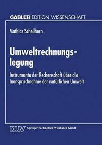 bokomslag Umweltrechnungslegung: Instrumente Der Rechenschaft Über Die Inanspruchnahme Der Natürlichen Umwelt
