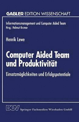 Computer Aided Team und Produktivitat, Häftad