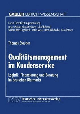 bokomslag Qualittsmanagement im Kundenservice