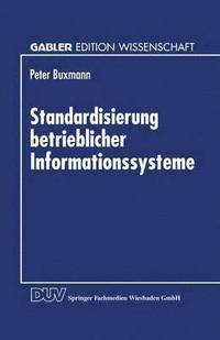 bokomslag Standardisierung Betrieblicher Informationssysteme