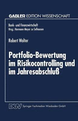 bokomslag Portfolio-Bewertung im Risikocontrolling und im Jahresabschluss