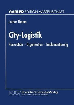 bokomslag City-Logistik