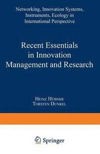 bokomslag Recent Essentials in Innovation Management and Research