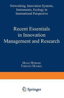 bokomslag Recent Essentials in Innovation Management and Research