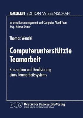 bokomslag Computerunterstützte Teamarbeit