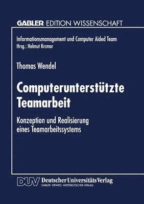 bokomslag Computerunterstutzte Teamarbeit