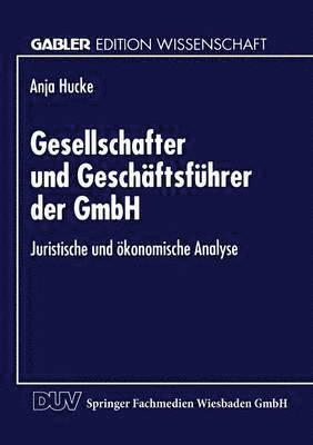 bokomslag Gesellschafter und Geschaftsfuhrer der GmbH