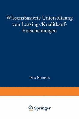 bokomslag Wissensbasierte Unterstutzung von Leasing-/Kreditkauf-Entscheidungen