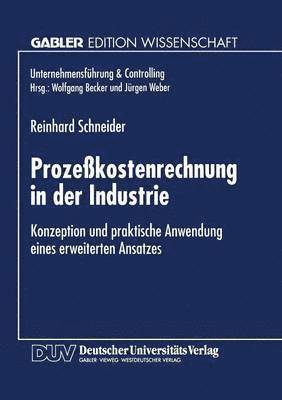 Prozesskostenrechnung in der Industrie 1