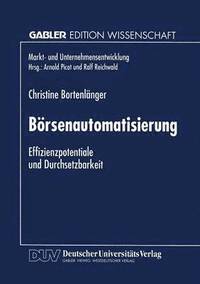 bokomslag Börsenautomatisierung