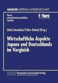 bokomslag Wirtschaftliche Aspekte Japans und Deutschlands im Vergleich