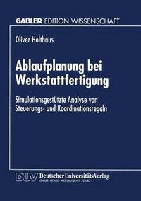 bokomslag Ablaufplanung bei Werkstattfertigung