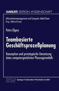 bokomslag Teambasierte Geschäftsprozeßplanung