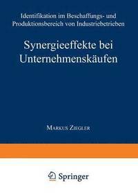 bokomslag Synergieeffekte bei Unternehmenskaufen