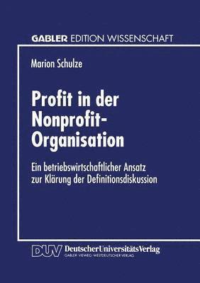 Profit in der Nonprofit-Organisation 1