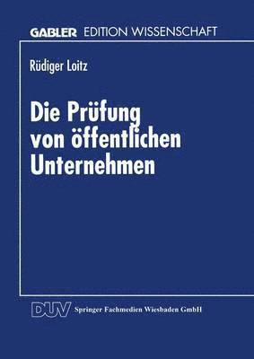 bokomslag Die Prüfung von öffentlichen Unternehmen
