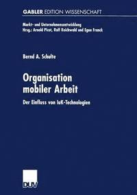 bokomslag Organisation mobiler Arbeit