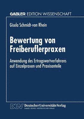 bokomslag Bewertung von Freiberuflerpraxen