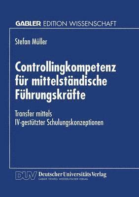 bokomslag Controllingkompetenz für mittelständische Führungskräfte