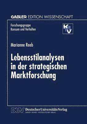 bokomslag Lebensstilanalysen in Der Strategischen Marktforschung