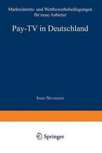 bokomslag Pay-TV in Deutschland