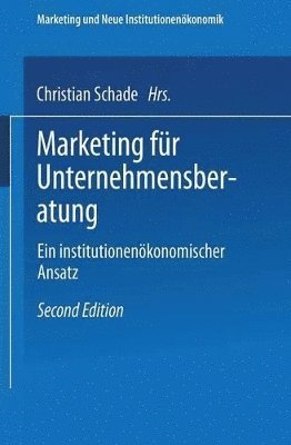 bokomslag Marketing fr Unternehmensberatung