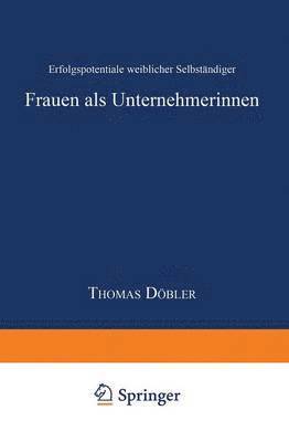 bokomslag Frauen als Unternehmerinnen