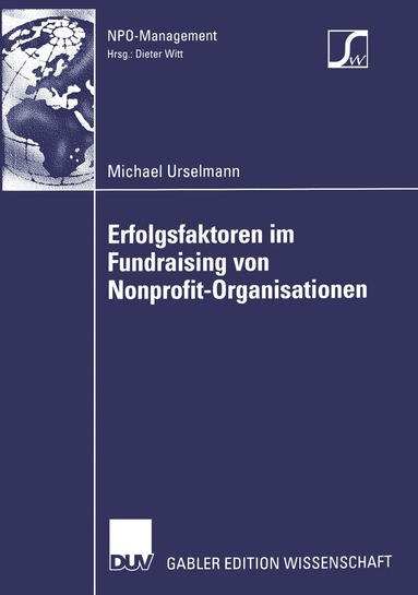 bokomslag Erfolgsfaktoren im Fundraising von Nonprofit-Organisationen