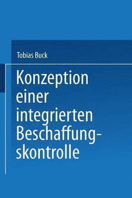 bokomslag Konzeption Einer Integrierten Beschaffungskontrolle