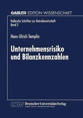 bokomslag Unternehmensrisiko und Bilanzkennzahlen