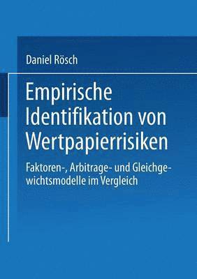 Empirische Identifikation von Wertpapierrisiken 1