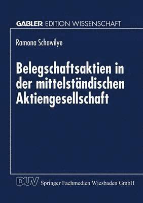 bokomslag Belegschaftsaktien in der mittelstandischen Aktiengesellschaft