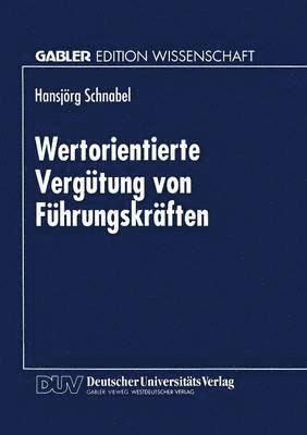 bokomslag Wertorientierte Vergutung von Fuhrungskraften