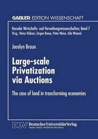 bokomslag Large-Scale Privatization Via Auctions: The Case of Land in Transforming Economies