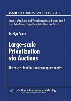 bokomslag Large-scale Privatization via Auctions