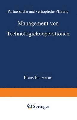 bokomslag Management von Technologiekooperationen