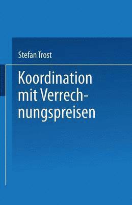 bokomslag Koordination Mit Verrechnungspreisen