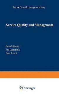 bokomslag Service Quality and Management