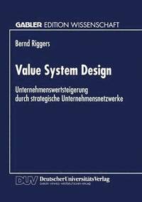 bokomslag Value System Design