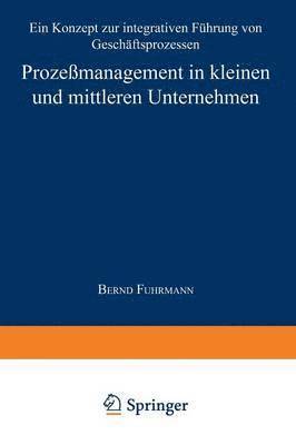 bokomslag Prozeßmanagement in kleinen und mittleren Unternehmen