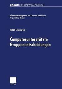 bokomslag Computerunterstützte Gruppenentscheidungen