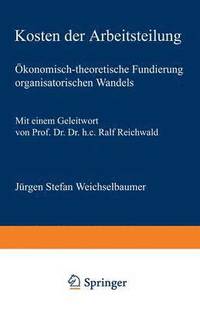 bokomslag Kosten Der Arbeitsteilung: Ökonomisch-Theoretische Fundierung Organisatorischen Wandels