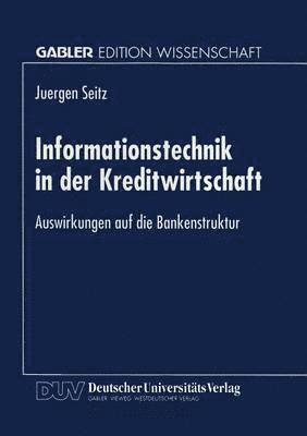 bokomslag Informationstechnik in der Kreditwirtschaft