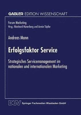 bokomslag Erfolgsfaktor Service