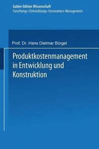 bokomslag Produktkostenmanagement in Entwicklung und Konstruktion