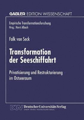 bokomslag Transformation der Seeschiffahrt