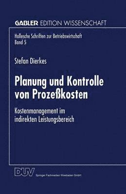 bokomslag Planung und Kontrolle von Prozesskosten