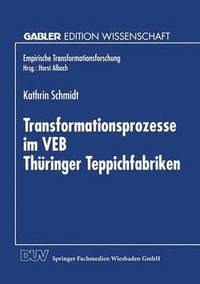 bokomslag Transformationsprozesse Im Veb Thüringer Teppichfabriken